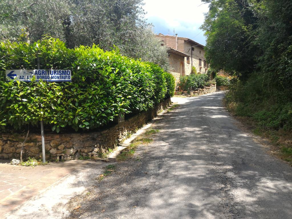 Willa Borgo Montauto San Gimignano Zewnętrze zdjęcie
